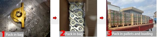 5 rolos galvanizaram as portas de rolamento da roda que deslizam o trilho 2 da porta do modilhão