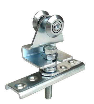 Zinque chapeado deslizando os rolos de porta 2 da garagem com Bent Plate For Gate Rail GL43A