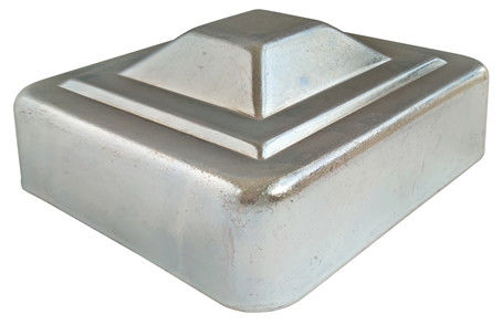 3 tampão quadrado galvanizado do cargo da polegada 100mm