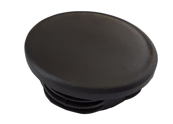 75mm 90mm 6 polegadas plástico redondo de Post Caps Black da cerca de 8 polegadas