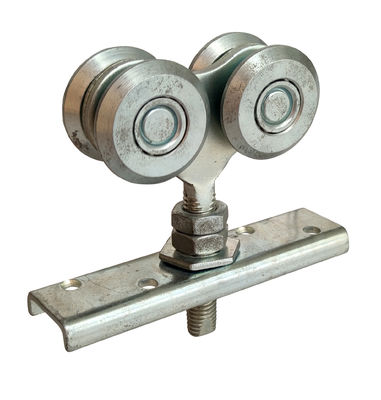 os rolos de porta de suspensão de 40mm com bola de aço galvanizaram branco