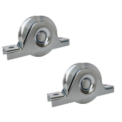 roda de trilha Recessed 78mm da porta para trilhas redondas do perfil