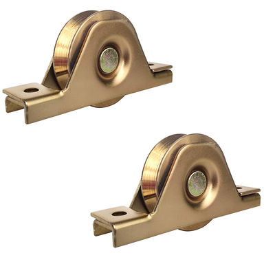Jogo automático 4&quot; da roda da porta de deslizamento do hardware da porta de deslizamento sulco V