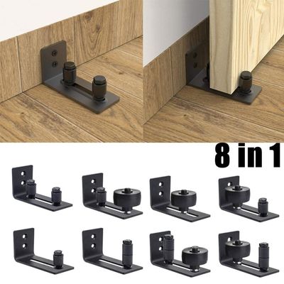 Guia ajustável da porta da montagem do assoalho para deslizar o hardware da porta de celeiro