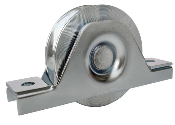 4 de U do sulco polegadas de roda da porta para a porta de deslizamento automática