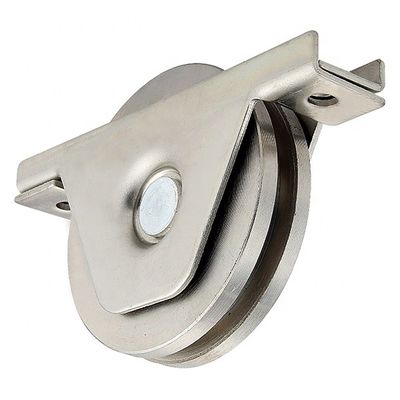 Q235 roda da porta do sulco do aço U para a porta de deslizamento automática