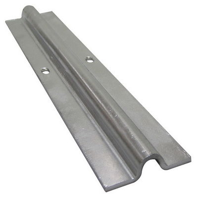 Hardware e rolos Recessed da trilha da porta de deslizamento do guia 55mm