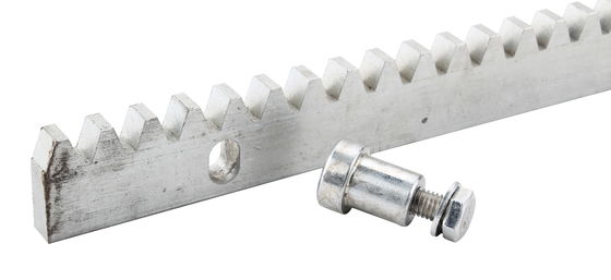 Zinque a cremalheira de engrenagem chapeada da porta de deslizamento com aço ou nylon dos parafusos M4 M6