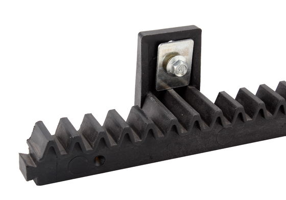 Zinque a cremalheira de engrenagem chapeada da porta de deslizamento com aço ou nylon dos parafusos M4 M6
