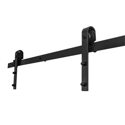 hardware deslizante interior de madeira da porta de celeiro com trilho de 2m