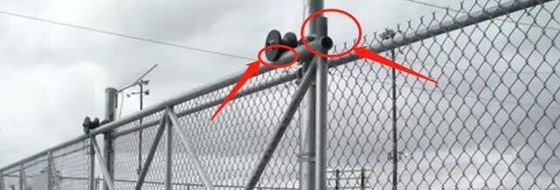 rolos de nylon da porta do modilhão 5327g com a cerca Gate Wheels do elo de corrente do suporte