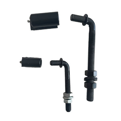 dobradiças de aço ajustáveis do tambor do revestimento traseiro resistente do poder para a porta
