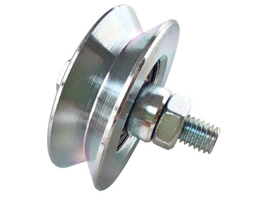 a porta deslizante da entrada de automóveis de 100mm roda o rolo com parafuso 3&quot; as rodas da porta do sulco 4&quot; V