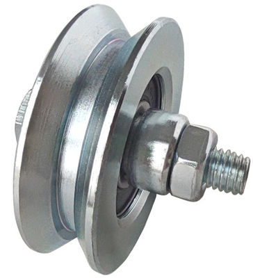 a porta deslizante da entrada de automóveis de 100mm roda o rolo com parafuso 3&quot; as rodas da porta do sulco 4&quot; V