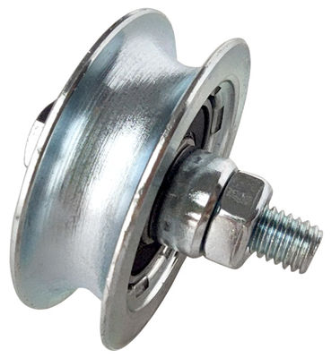a porta deslizante da entrada de automóveis de 100mm roda o rolo com parafuso 3&quot; as rodas da porta do sulco 4&quot; V