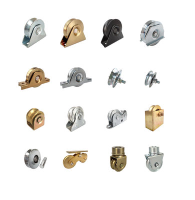 a porta deslizante da entrada de automóveis de 100mm roda o rolo com parafuso 3&quot; as rodas da porta do sulco 4&quot; V