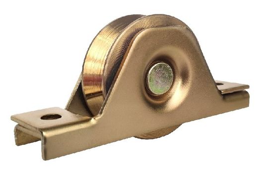 rodas do hardware da porta deslizante da porta de aço do sulco de 4&quot; de 101.6mm rodas inferiores V com os 6202 que carregam