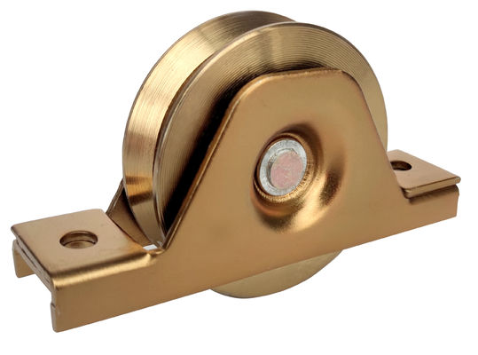 rodas do hardware da porta deslizante da porta de aço do sulco de 4&quot; de 101.6mm rodas inferiores V com os 6202 que carregam