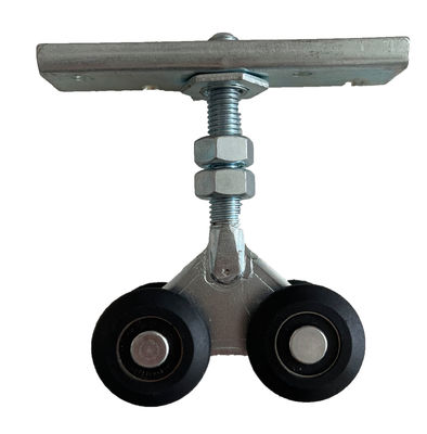 100kg superior do suporte 2 ou 4 do rolo da trilha da porta deslizante de 25mm carga da roda 3m