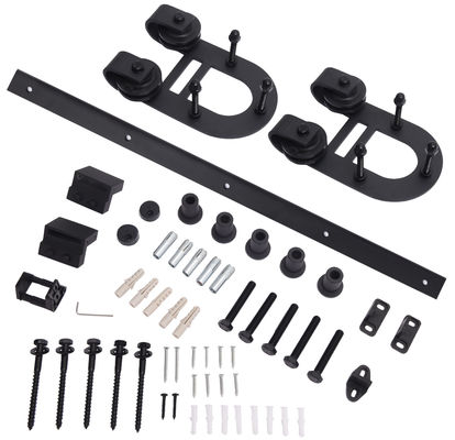 A vertente em forma de u que desliza rolos de porta do celeiro dobra as trilhas 6.97kg resistente