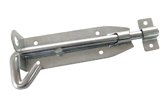 Hardware de balanço resistente dobro exterior Padlockable da trava da gota da trava de porta do celeiro