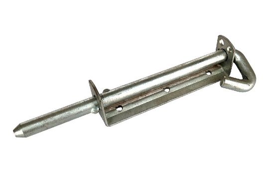 Hardware de balanço resistente dobro exterior Padlockable da trava da gota da trava de porta do celeiro