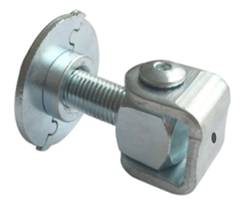 Zinque a dobradiça ajustável chapeada da porta para as dobradiças do hardware da porta do ferro