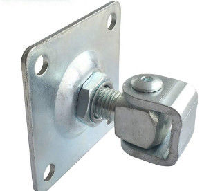 Zinque a dobradiça ajustável chapeada da porta para as dobradiças do hardware da porta do ferro