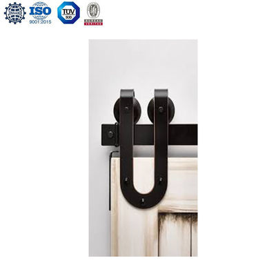 JNK que desliza o hardware da porta do celeiro que desliza o hardware de madeira da porta com a trava do punho dos rolos