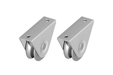 58x31mm 360 rodas de gerencio de gerencio flexíveis da porta de deslizamento para portas e Windows