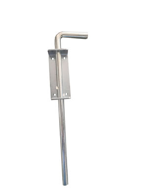 Chrome interno Recessed o parafuso 6" 140mm da porta deslizante