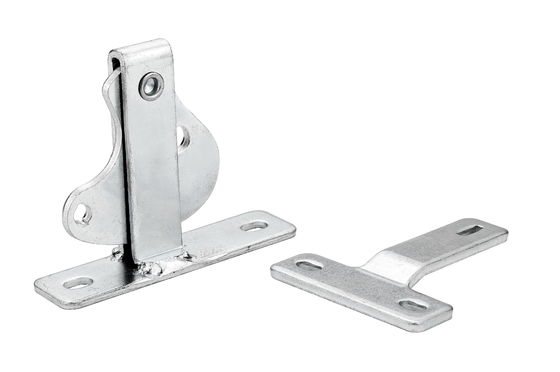 Chrome interno Recessed o parafuso 6" 140mm da porta deslizante