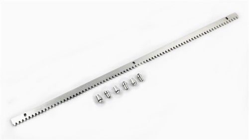 a cremalheira automática 30mm x 12mm da porta de deslizamento galvanizou a cremalheira de aço para a cremalheira do motor da porta
