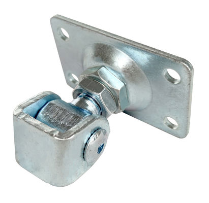 O zinco branco M16 articula as dobradiças de solda ajustáveis com as dobradiças de porta quadradas do balanço da placa