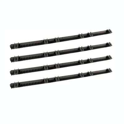 cremalheira de engrenagem de nylon da porta da porta de deslizamento de 340mm para o sistema do operador da porta deslizante dos abridores do pinhão