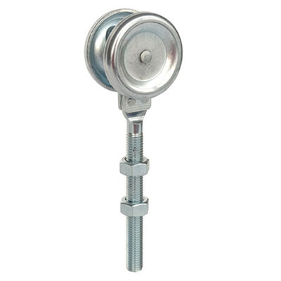 Trilha de suspensão de aço do rolo de porta de GL49A com carregamento do rolo 55mm das rodas do caminho de ferro 2
