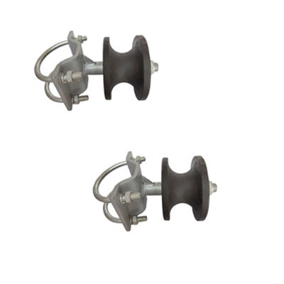 roda de Rolling Gate Track da cerca do elo de corrente de 158mm resistente