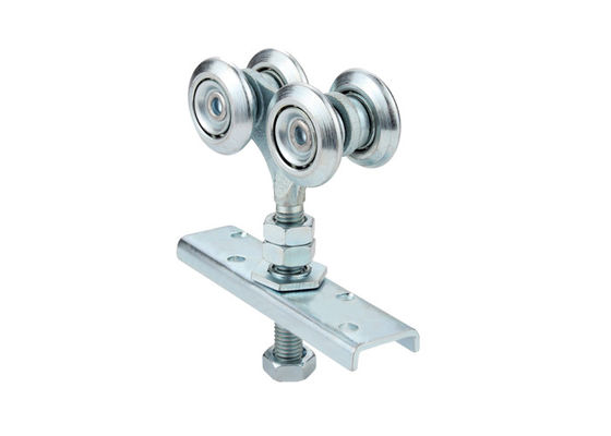 Rolo de porta Q235 de suspensão galvanizado de aço Kit With Forge Centre Plate