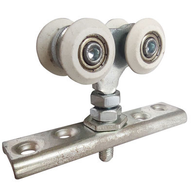 rolo galvanizado da porta deslizante com 2 rodas