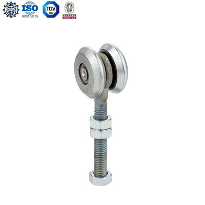 os rolos de suspensão deslizantes superiores da porta de celeiro de 55mm-25mm rodam o aço galvanizado resistente