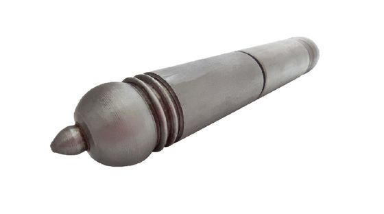 o tambor da cabeça do círculo da cor do auto 19x110 articula a dobradiça contínua da solda de aço com a bola de aço para a porta de balanço