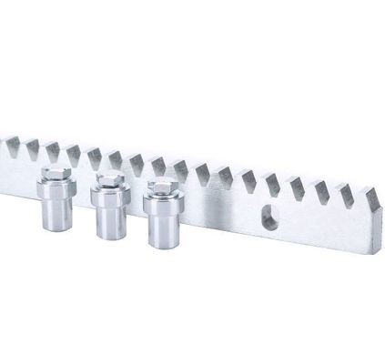 Cremalheira de engrenagem M4 de aço 12mm de direção resistente para abridores da porta de deslizamento