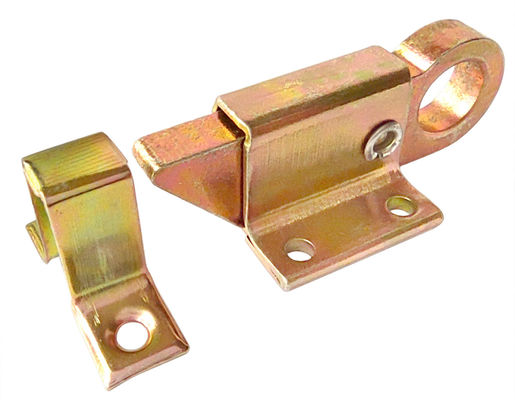 Zinco branco amarelo 68mm do fechamento de bronze resistente do parafuso da porta deslizante