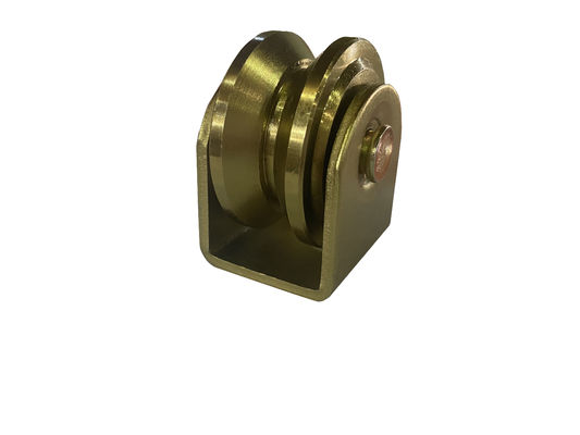 sulco dobro resistente dos rolamentos Y da roda da porta de deslizamento de 43mm 58mm 60mm externo