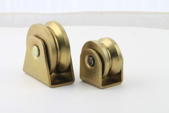 sulco dobro resistente dos rolamentos Y da roda da porta de deslizamento de 43mm 58mm 60mm externo