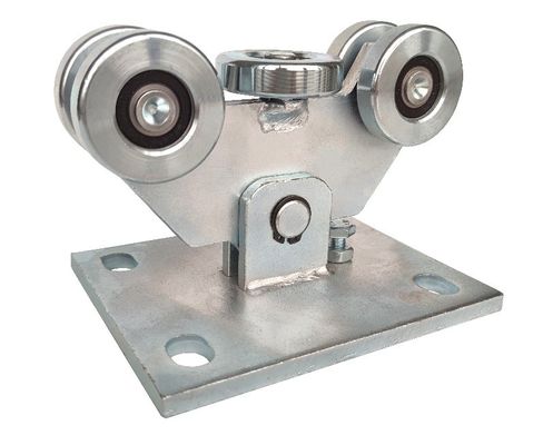 Rolo deslizante resistente galvanizado da porta do modilhão para a roda média da porta 5 do modilhão