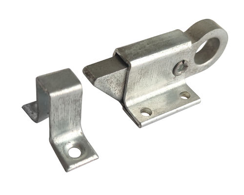 Zinco branco amarelo 68mm do fechamento de bronze resistente do parafuso da porta deslizante