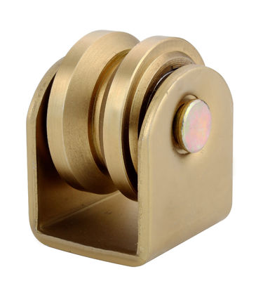 sulco dobro resistente dos rolamentos Y da roda da porta de deslizamento de 43mm 58mm 60mm externo