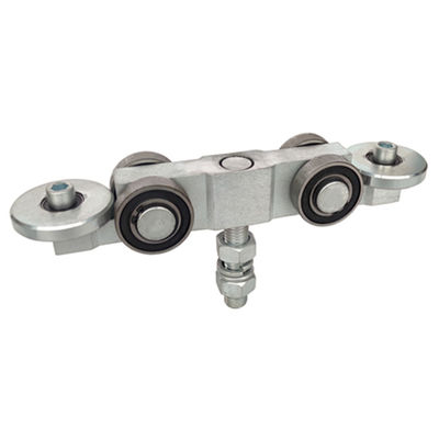 aço feito à máquina 52mm de suspensão das rodas dos rolos de trilha de porta 10 que carrega o zinco branco