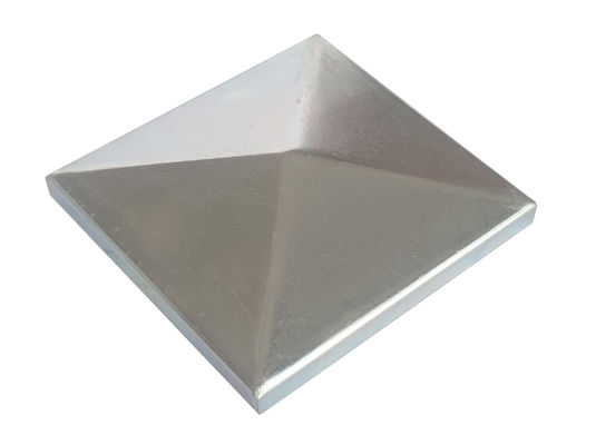 de combinação de aço branca da pirâmide de Post Caps Galvanized de 2 x 2 cercas de 40x40 3 5/8 x 3 5/8